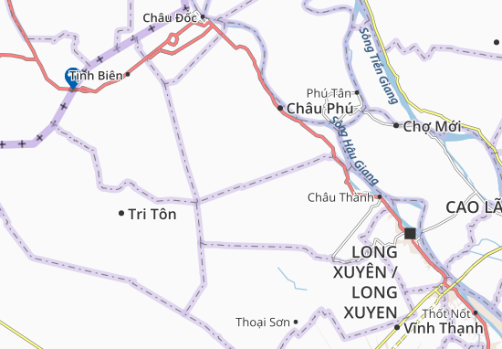 Karte Stadtplan Bình Phú