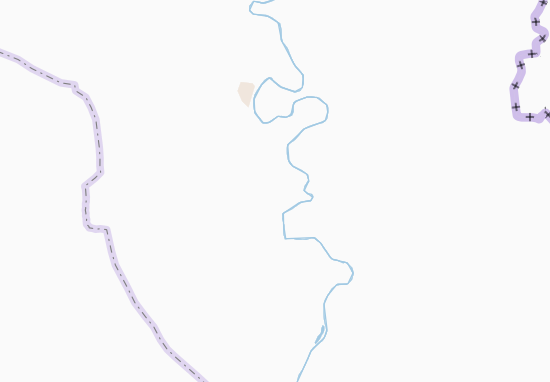 Kaart Plattegrond Kantoumanina