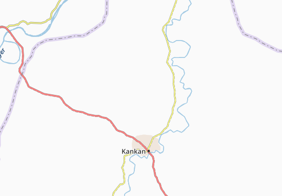 Mapa Soumankoue