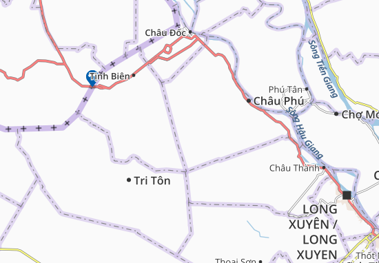 Karte Stadtplan Đào Hữu Cảnh