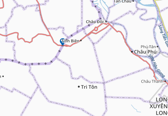 Karte Stadtplan Vĩnh Trung