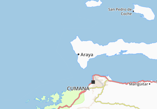 Mapa Araya