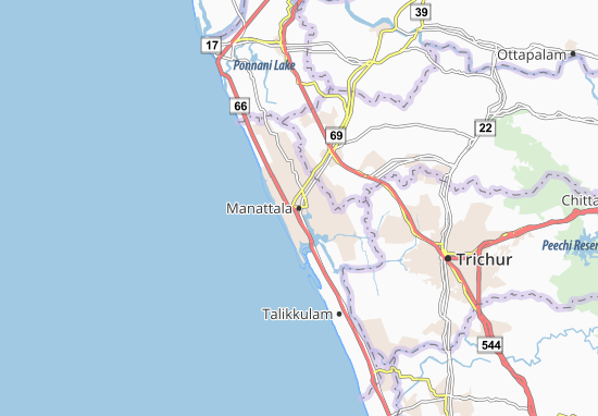 Mapa Manattala