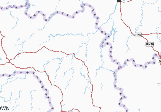 Mapa Kankan