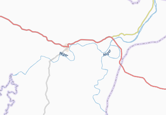 Mapa Diamanankoura