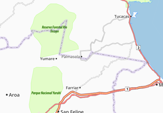 Kaart Plattegrond Palmasola