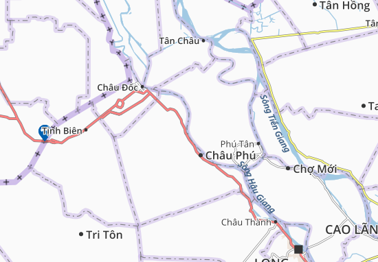 Mapa Phú Bình