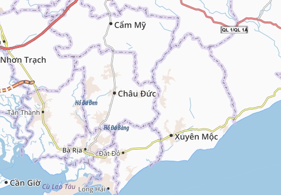 Karte Stadtplan Xuân Sơn