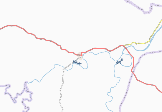 Mapa Kouroussa