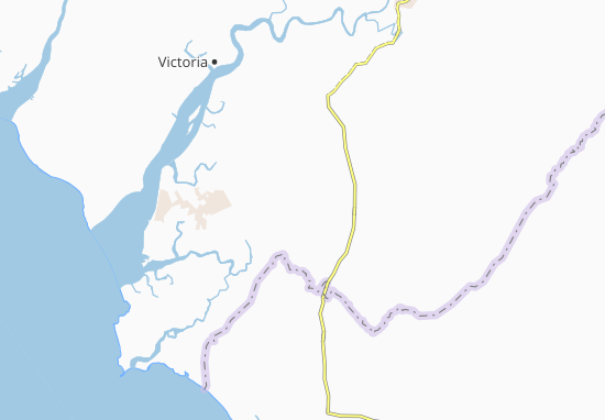 Karte Stadtplan Kouloulouya