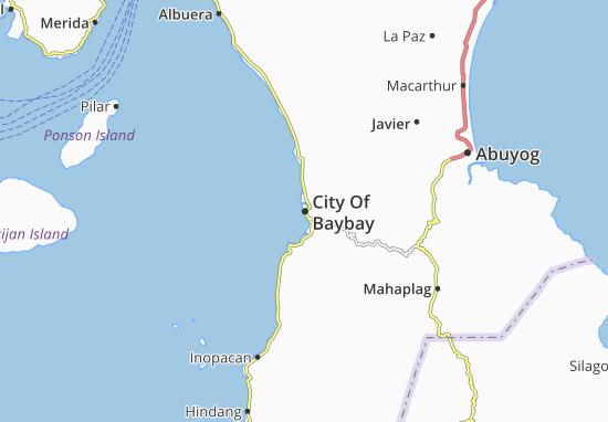 Mappe-Piantine City Of Baybay