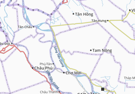 Mapa Phú Thành A
