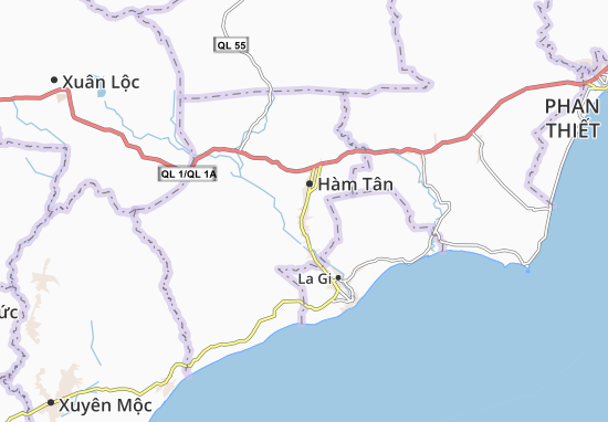 Mapa Tân Hà