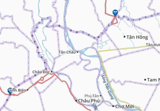 Karte Stadtplan Long Sơn
