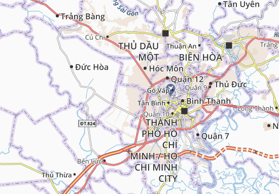 Karte Stadtplan Vĩnh Lộc B
