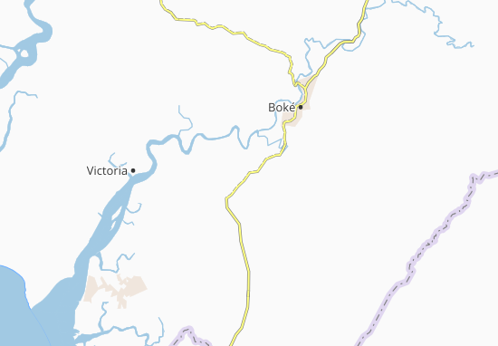 Mapa Fodekonteya