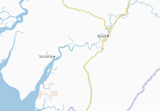 Mapa Dakonta