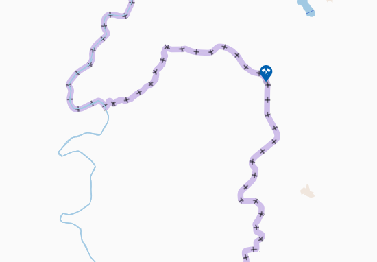 Mapa Ouassala Kalila