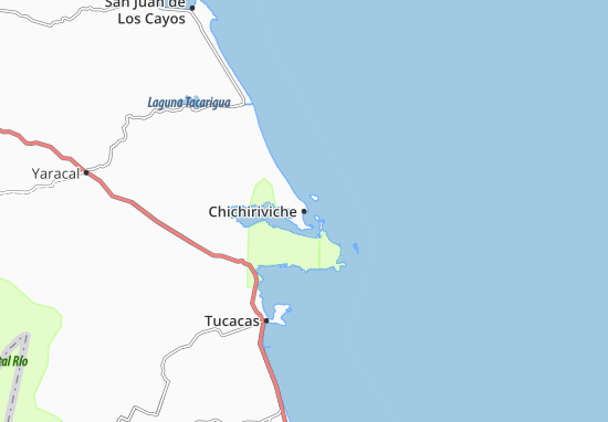 Mapa Chichiriviche