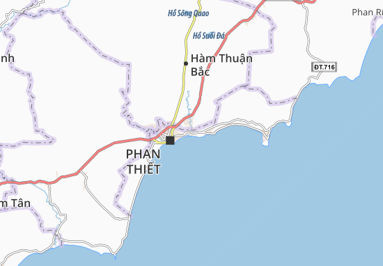 Karte Stadtplan Phú Hài