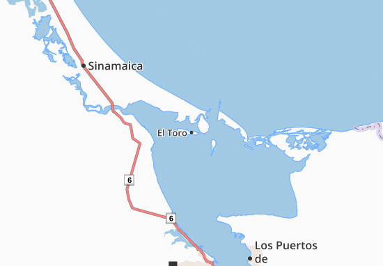 Mapa El Toro