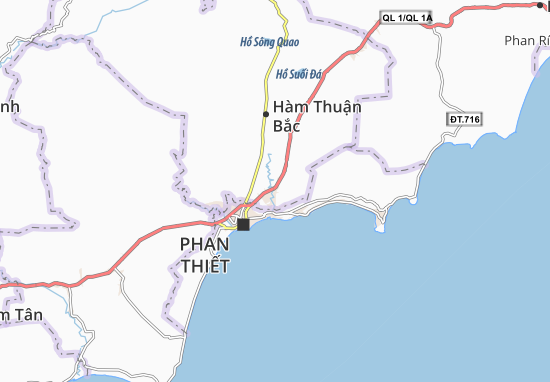 Karte Stadtplan Phú Long
