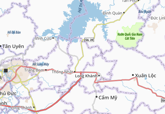 Karte Stadtplan Quang Trung