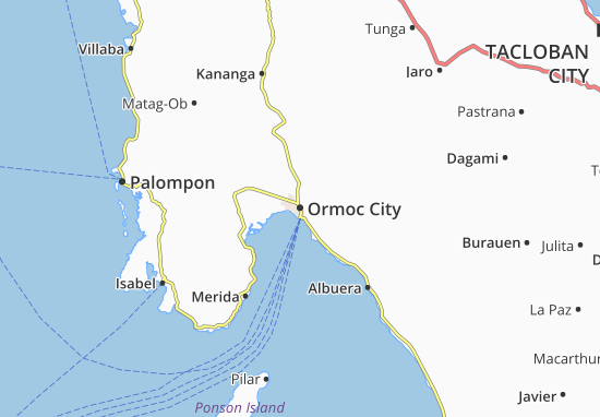 Ormoc City Map