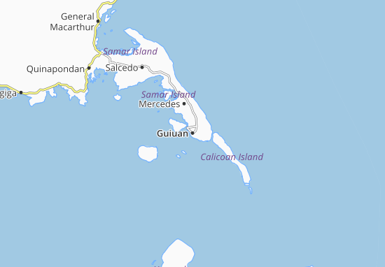Mapa Guiuan