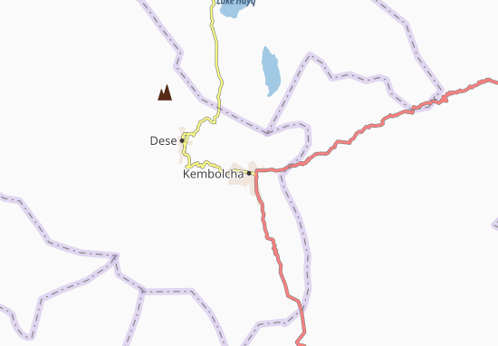 Kembolcha Map