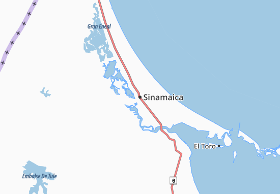 Mapa Sinamaica