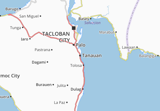 Tanauan Map