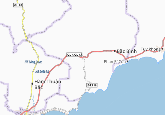 Kaart Plattegrond Lương Sơn