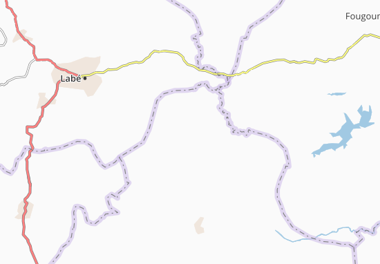 Kaart Plattegrond Monbeya