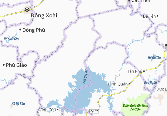 Mapa Phú Lý