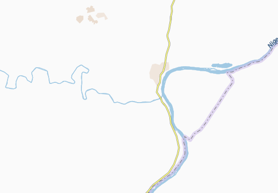 Karte Stadtplan Noukoun