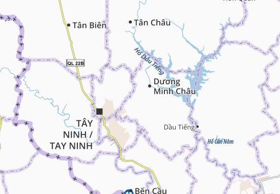 Karte Stadtplan Phan
