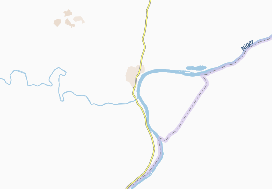 Kaart Plattegrond Tiguibiri
