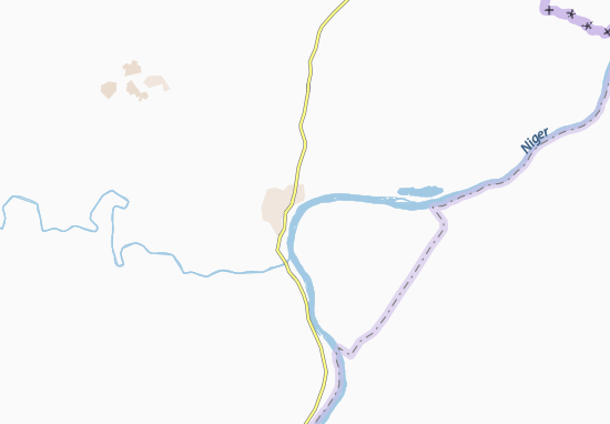 Mapa Somonobougou