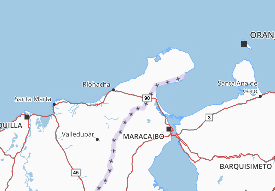 Mappe-Piantine La Guajira
