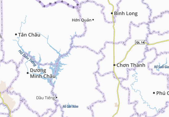 Karte Stadtplan Minh Hòa