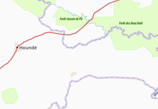 Mapa Founzan