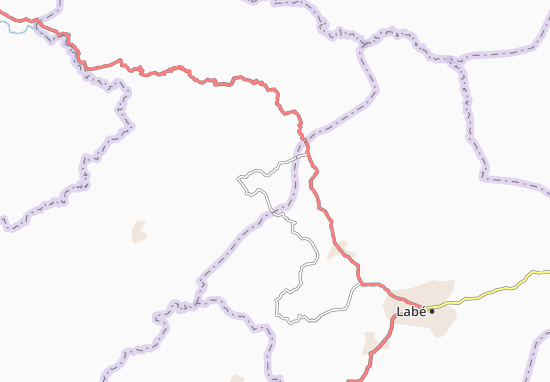 Mapa Koregani