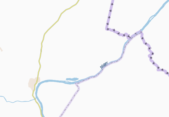 Mapa Kourouteguele