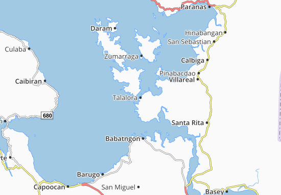 Karte Stadtplan Talalora
