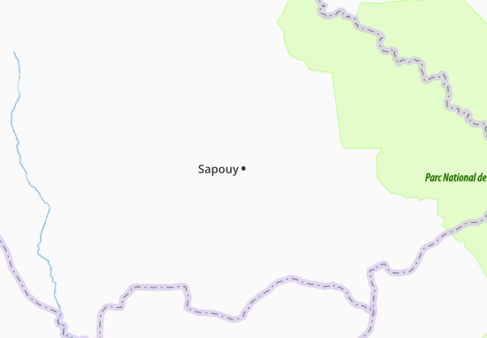 Mapa Sapouy