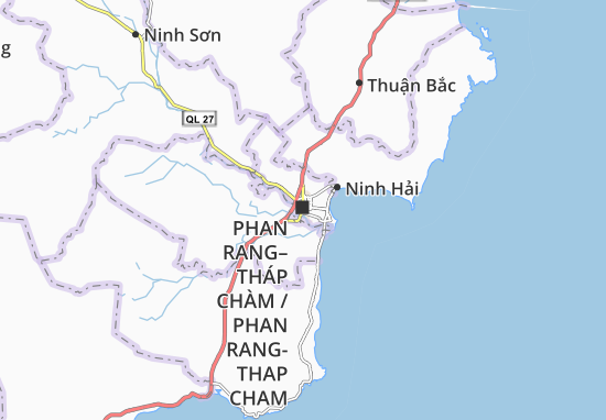 Karte Stadtplan Kinh Dinh