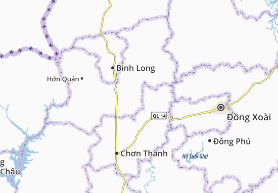 Karte Stadtplan Tân Quan