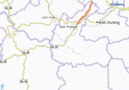 Karte Stadtplan Ninh Gia