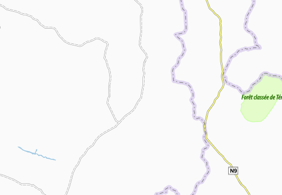 Karte Stadtplan Digouera